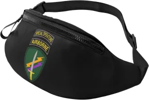 United States Army Civil Affairs and Psychological Operations Command Fanny Pack Men's and Women's Waterproof Sports Running Belt Bag