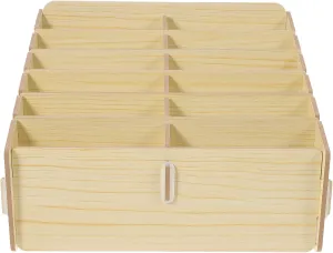 Unomor Compact Card Sorting Tray Portable Playing Card Organizer for Gaming Travel Home Use