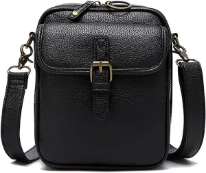 Urvashi Crossbody Anti Theft Leather Bag, Tojoyride Crossbody Leather Bag, Multi-Slot Multifunctional Large Capacity Bags