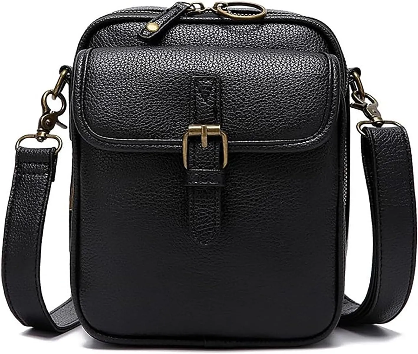Urvashi Crossbody Anti Theft Leather Bag, Tojoyride Crossbody Leather Bag, Multi-Slot Multifunctional Large Capacity Bags