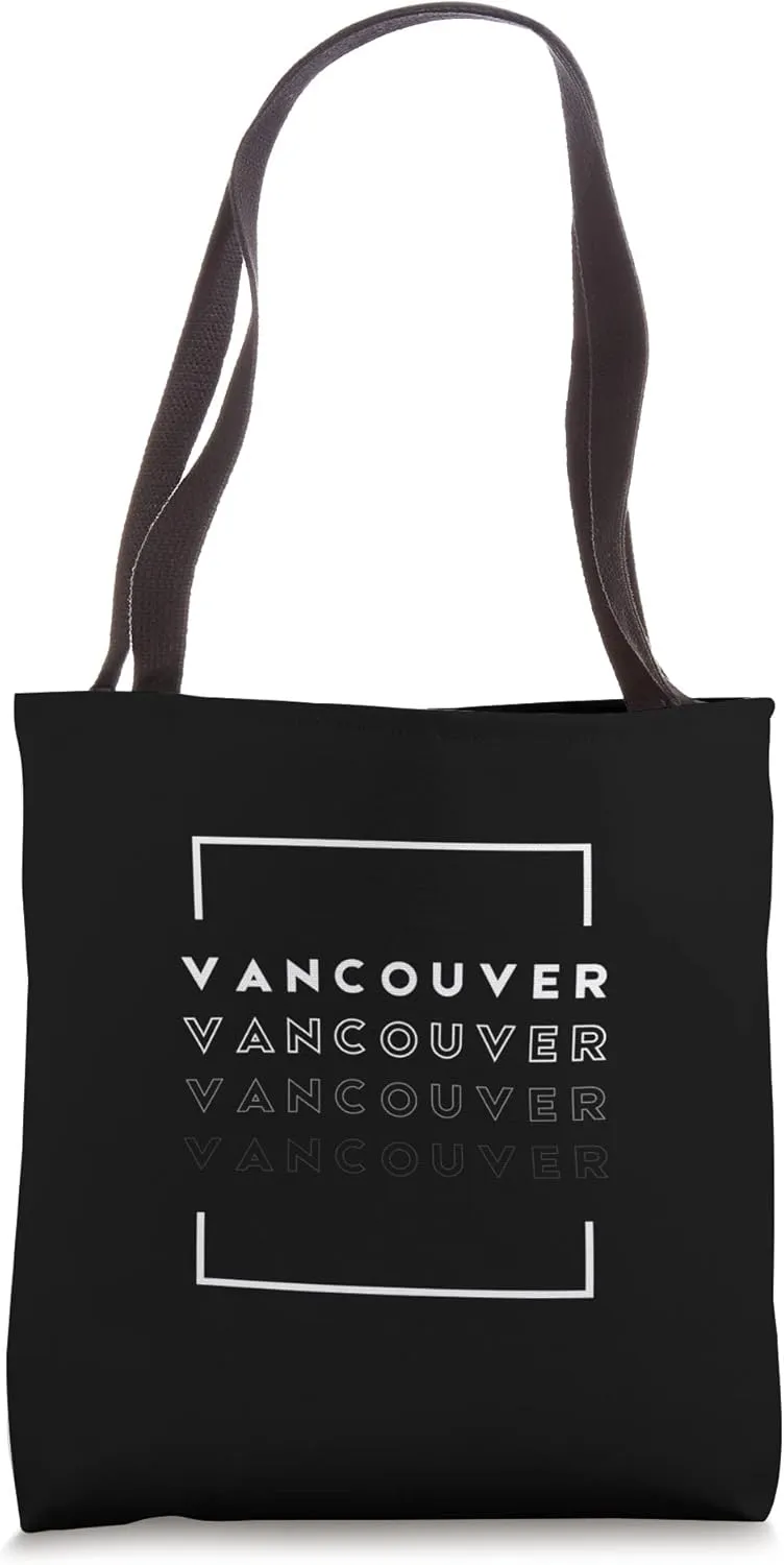 Vancouver Canada Classic Everyday Travel Souvenir Tote Bag