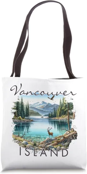 Vancouver Island Travel Trip Vancouver Island Exploring Tote Bag