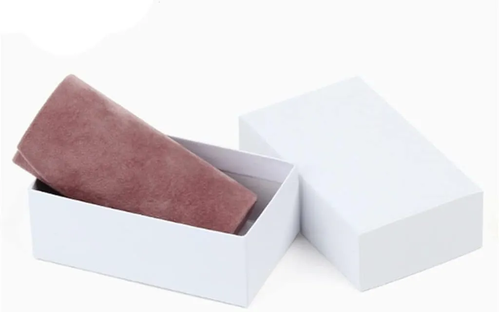 Velvet Travel Jewelry Gifts Box For Ecklace Earrings Storage Case (A 10.2x5.1x3.5cm)