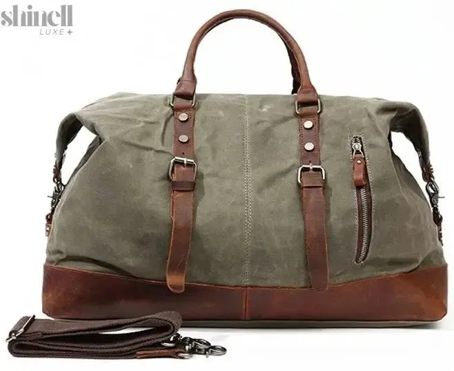 Vintage Adventure Travel Tote