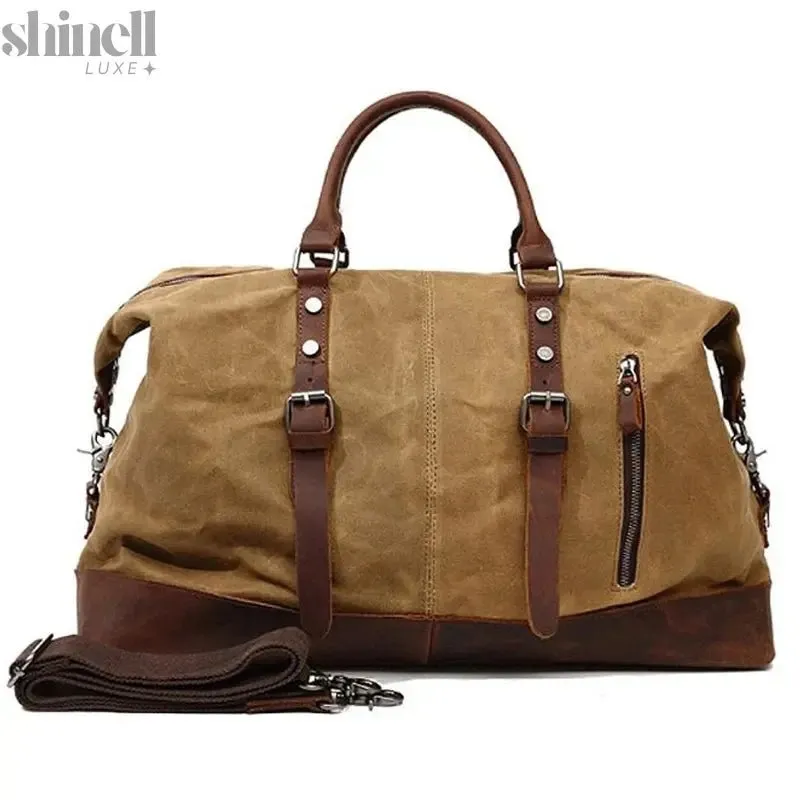Vintage Adventure Travel Tote