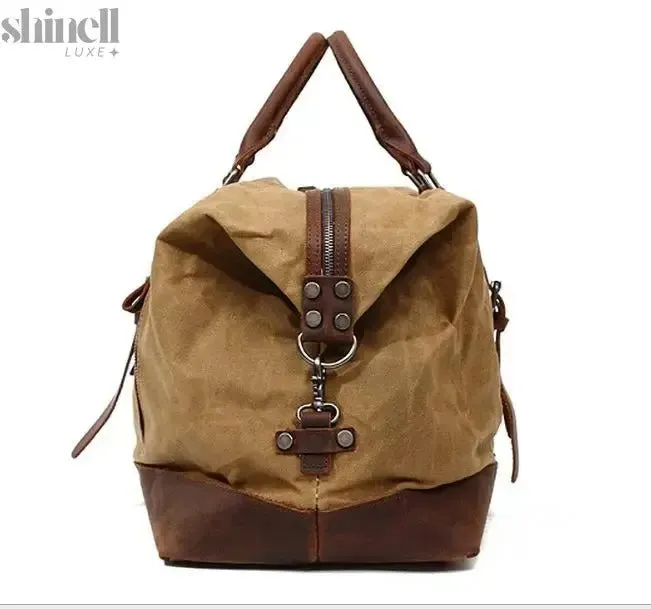 Vintage Adventure Travel Tote