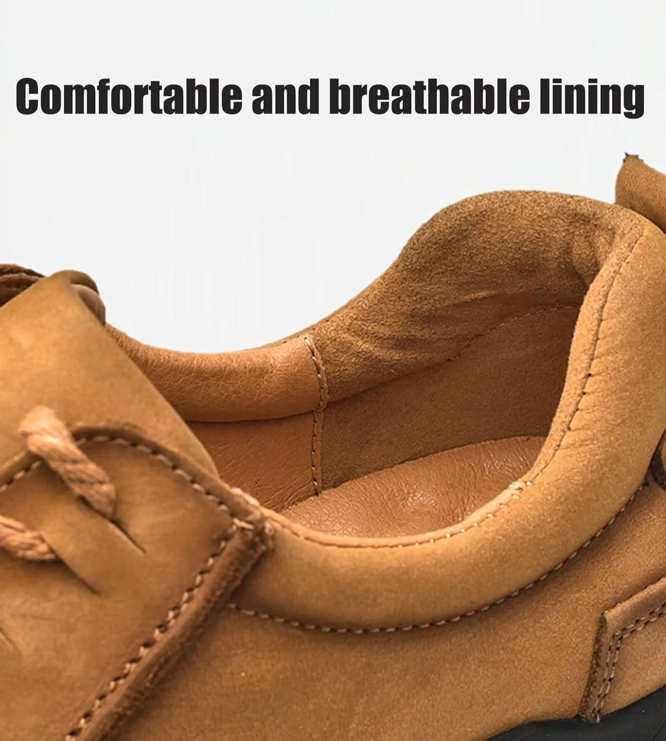 Walking Shoes Mens Hiking Shoes Trekking Hiking Shoes Comfortable Outdoor Leather Shoes