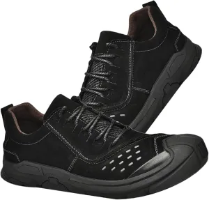 Walking Shoes Mens Hiking Shoes Trekking Hiking Shoes Comfortable Outdoor Leather Shoes