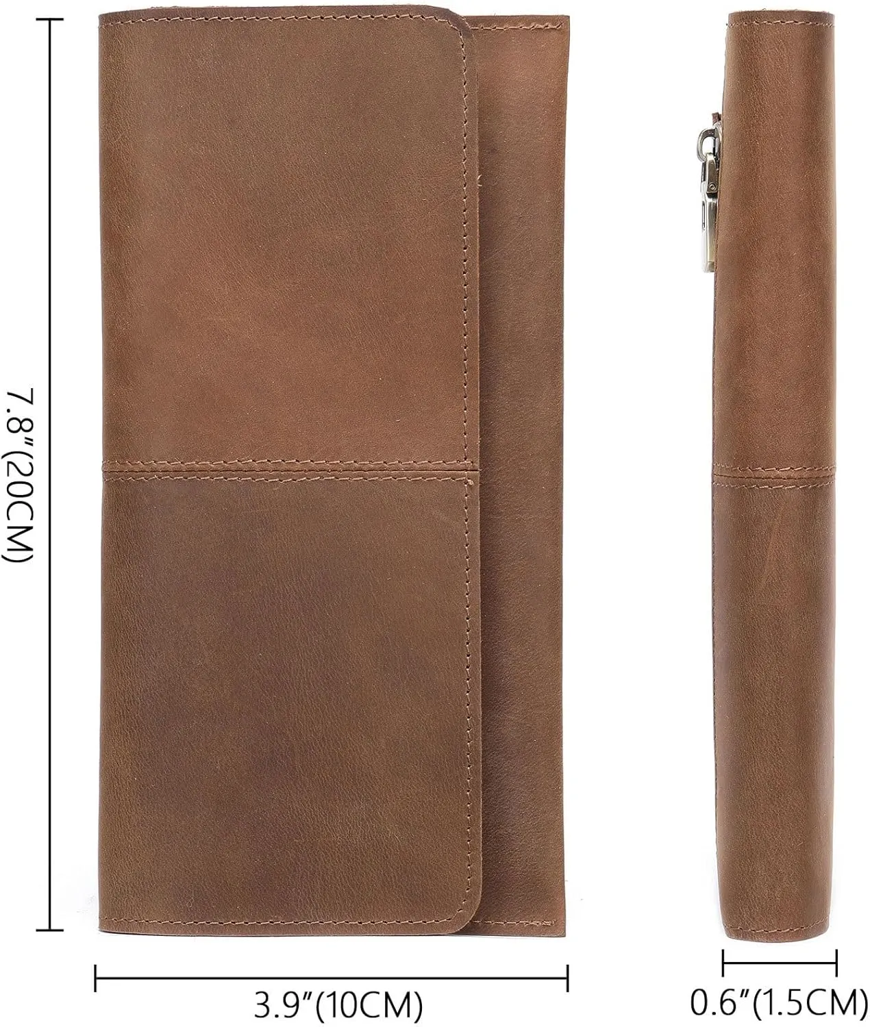 Wallet Leather Wallet Coin Purse Credit Card Holder Hidden Pocket