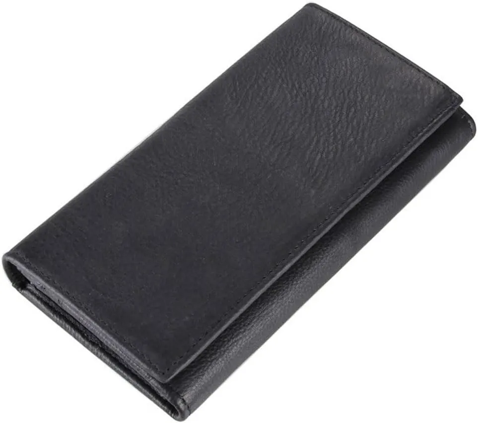 Wallet Leather Wallet Coin Purse Credit Card Holder Hidden Pocket