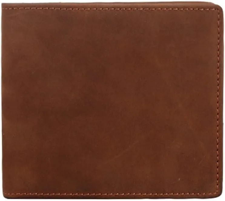 Wallet Zipper Multi-Slot Vintage Clutch Purse Coin Purse Wallet Casual Leather(E)