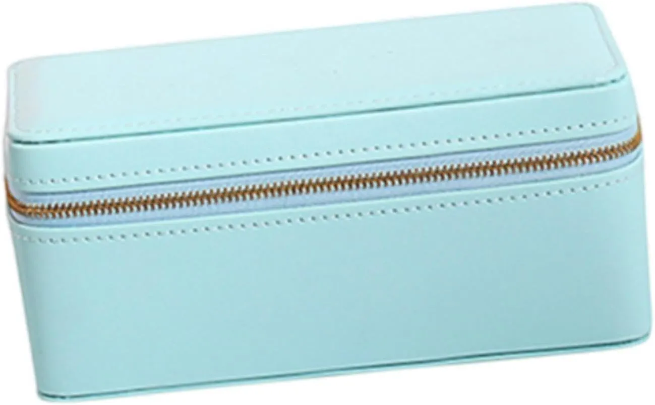 Watch Storage Box Jewelry Box Jade Bracelet Bracelet Case Bangle Box for Retail Stores Birthday Engagement Dresser Wedding, Blue