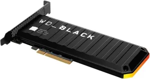 WD_BLACK 1TB AN1500 NVMe Internal Gaming Solid State Drive SSD Add-In-Card - Gen3 PCIe, Up to 6500 MB/s - WDS100T1X0L