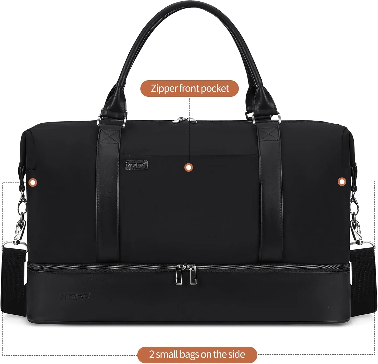 Weekender bag Weekender Bags For Women With Shoe Compartment Large Capacity Travel Overnight Bags Perfect For Travel