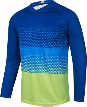Weimostar Dirt Bike Jersey Youth Long Sleeve Off-Road Motocross Downhill Cycling t Shirt MTB Bicycle Biking Top for Boy Girl