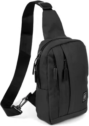 Westend Crossbody Canvas Sling Bag Backpack with Reversible Strap