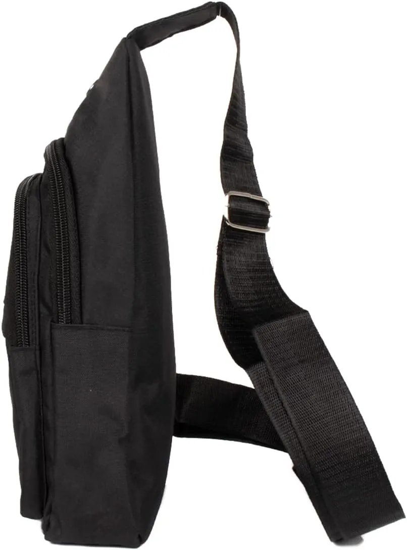 WESTEND Crossbody Canvas Sling Bag with Adjustable Strap-Travel Small Daypack
