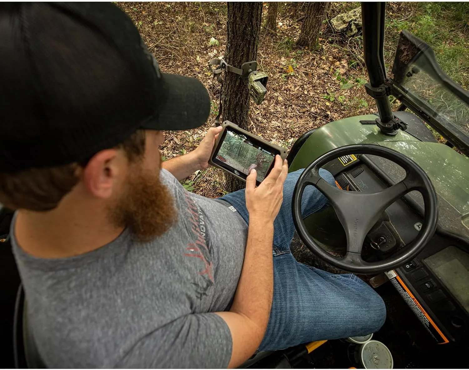 Wildgame Innovations SD Card Reader for Trail Camera Viewing, Compatible with Apple & Android