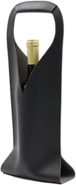 Wine Travel Protector Bags, Burgundy (black)
