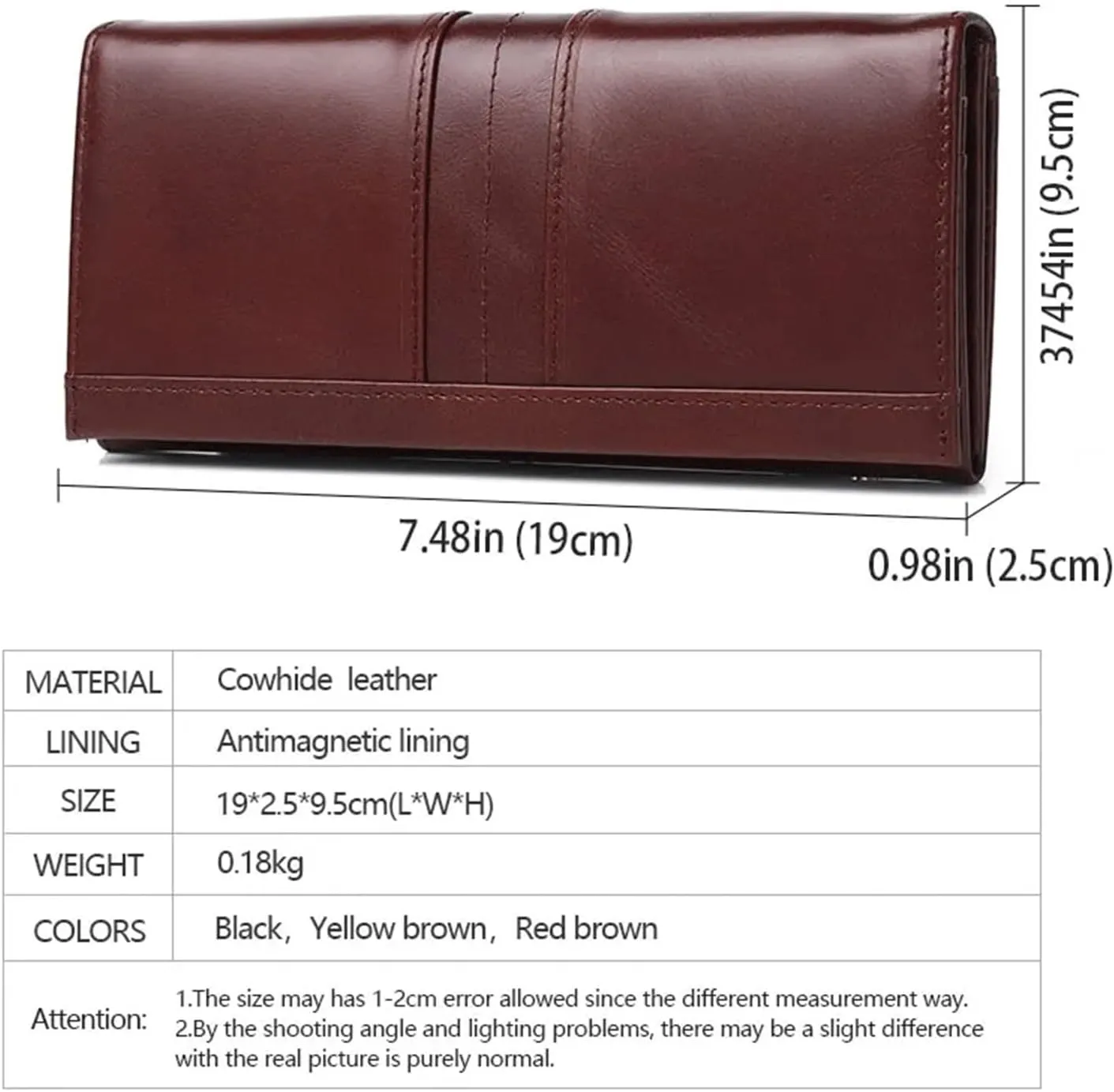 Women Leather Wallet Long Multifunction Business Card Holder Purse Brand Fashion Female Purse