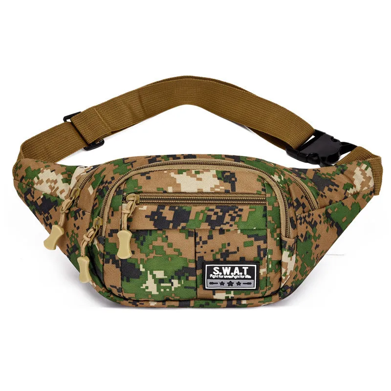 Women's & Men's & Four Zipper Running Fitness Mobile Men's Waist Packs
