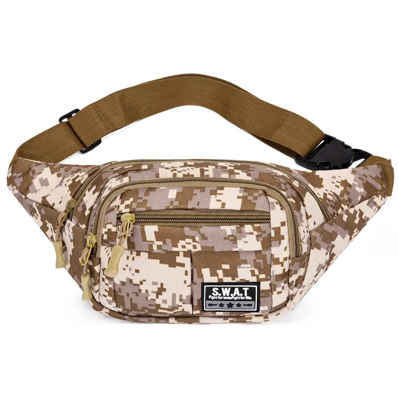 Women's & Men's & Four Zipper Running Fitness Mobile Men's Waist Packs