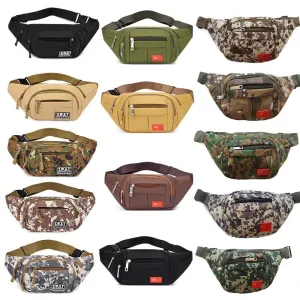 Women's & Men's & Four Zipper Running Fitness Mobile Men's Waist Packs