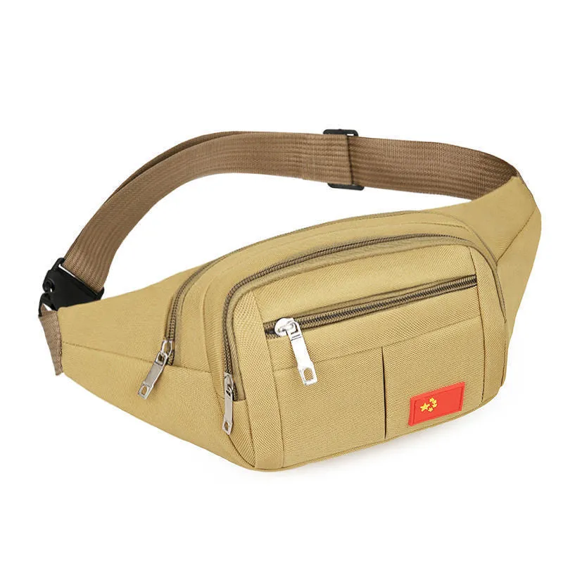 Women's & Men's & Four Zipper Running Fitness Mobile Men's Waist Packs