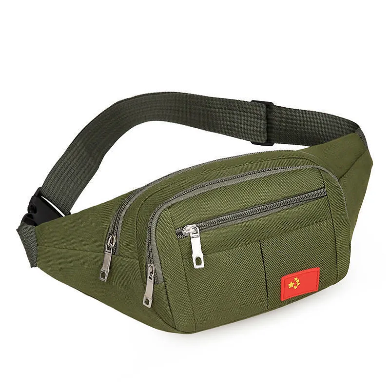 Women's & Men's & Four Zipper Running Fitness Mobile Men's Waist Packs
