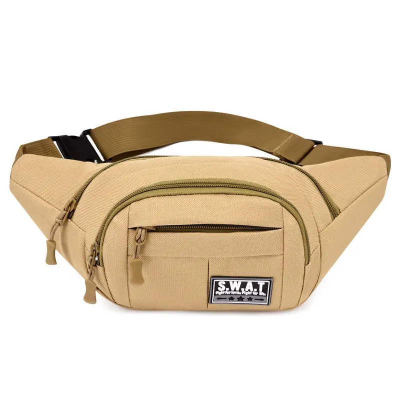 Women's & Men's & Four Zipper Running Fitness Mobile Men's Waist Packs