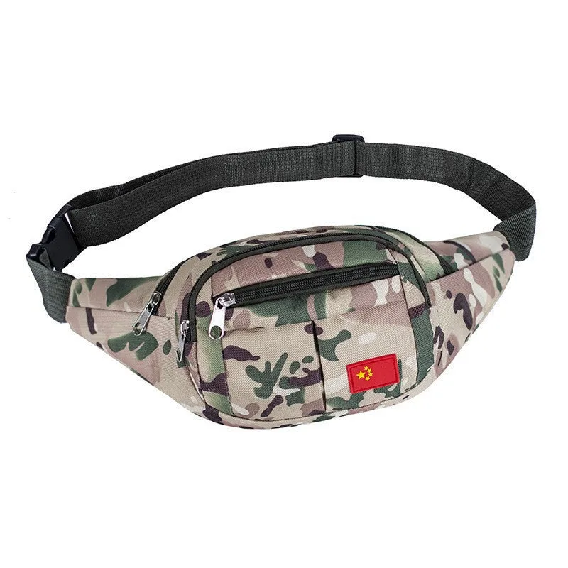 Women's & Men's & Four Zipper Running Fitness Mobile Men's Waist Packs