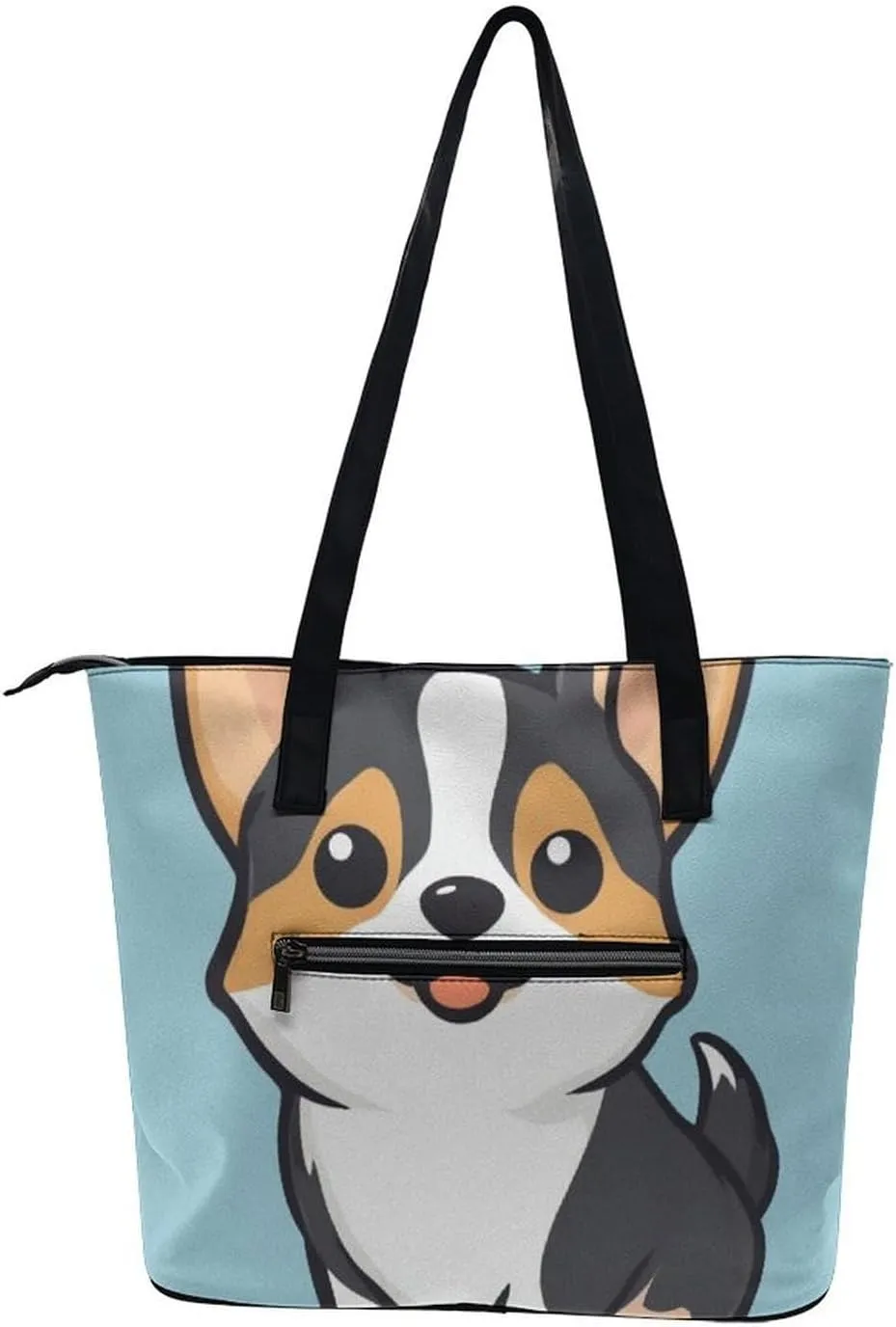 Women's Elegant Leather Handbag Unisex Leather Tote Bag Lightweight Handbag
