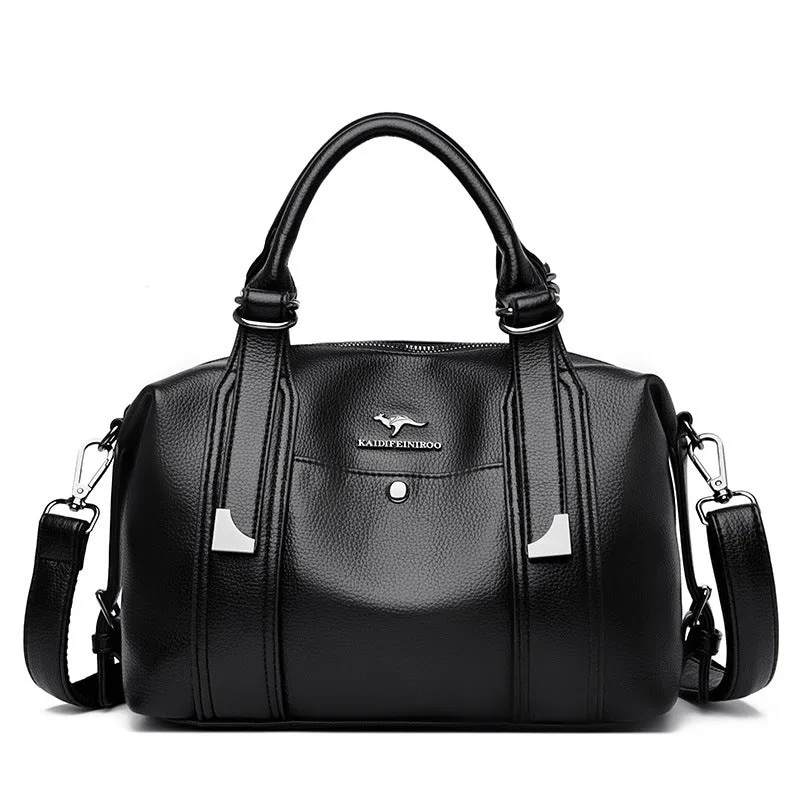 Women's Leather Large Capacity Shoulder Bag
