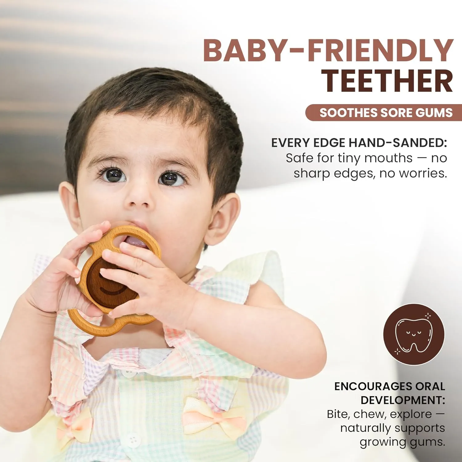 Wooden Rattle for Baby – Natural, Safe & Purposeful Play in a Fast World | A Back-to-Basics Toy Handcrafted in India by HippoToys