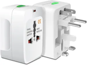 Worldwide Power Adapter Works for Micromax Canvas Unite 4 is Universal for 90% of Travel Between US/EU/CN/AUS/NZ/UK Type