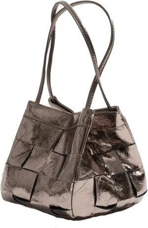 Woven bucket shouler bag for Women,Tote Vegan Leather Handbags, Large-capacity crossbody bag.purse,soft Casual Hobo
