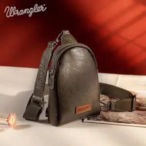 Wrangler Small Crossbody Sling Bag for Women Cross Body Purse Chest Bags for Travel