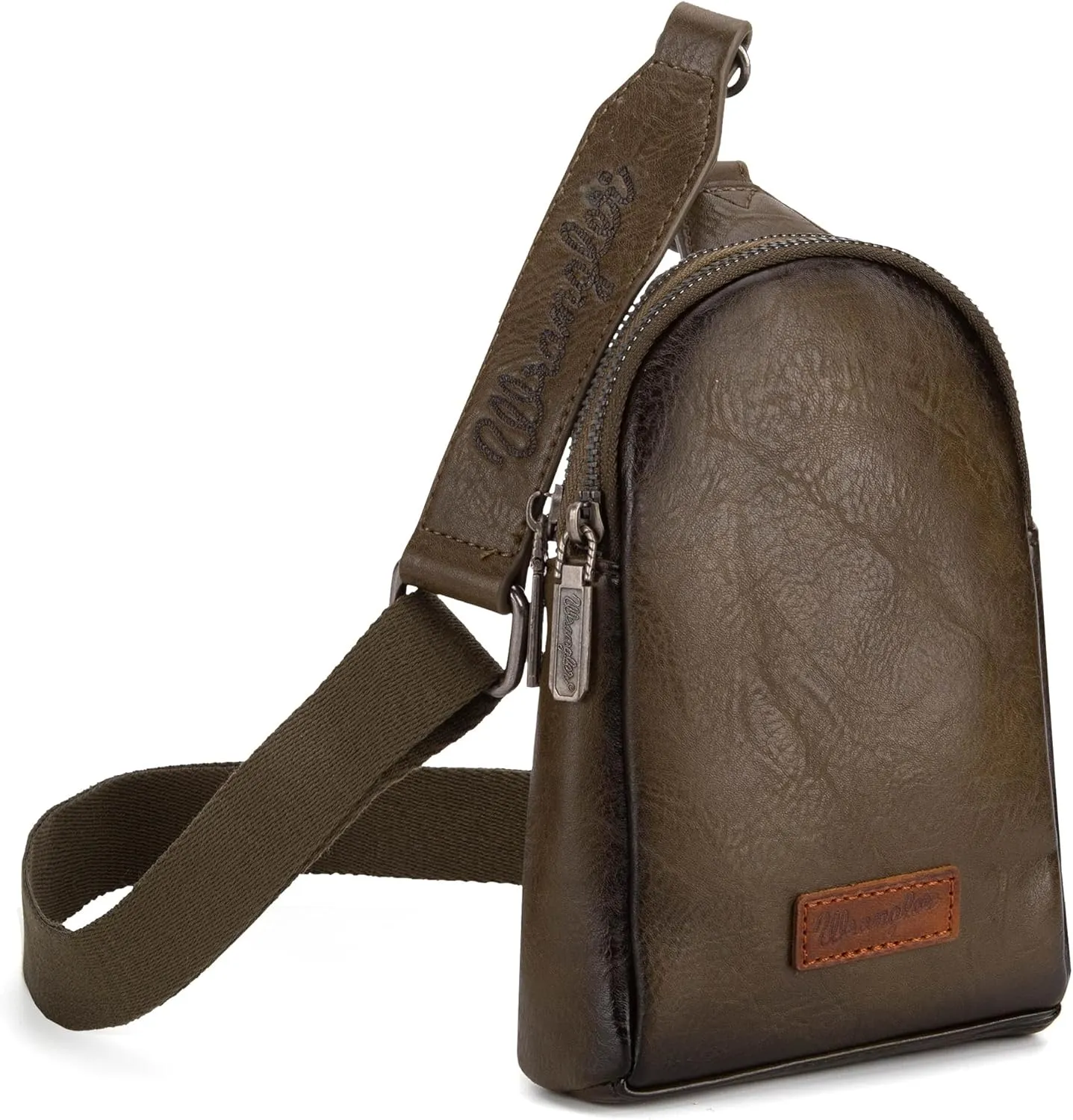 Wrangler Small Crossbody Sling Bag for Women Cross Body Purse Chest Bags for Travel