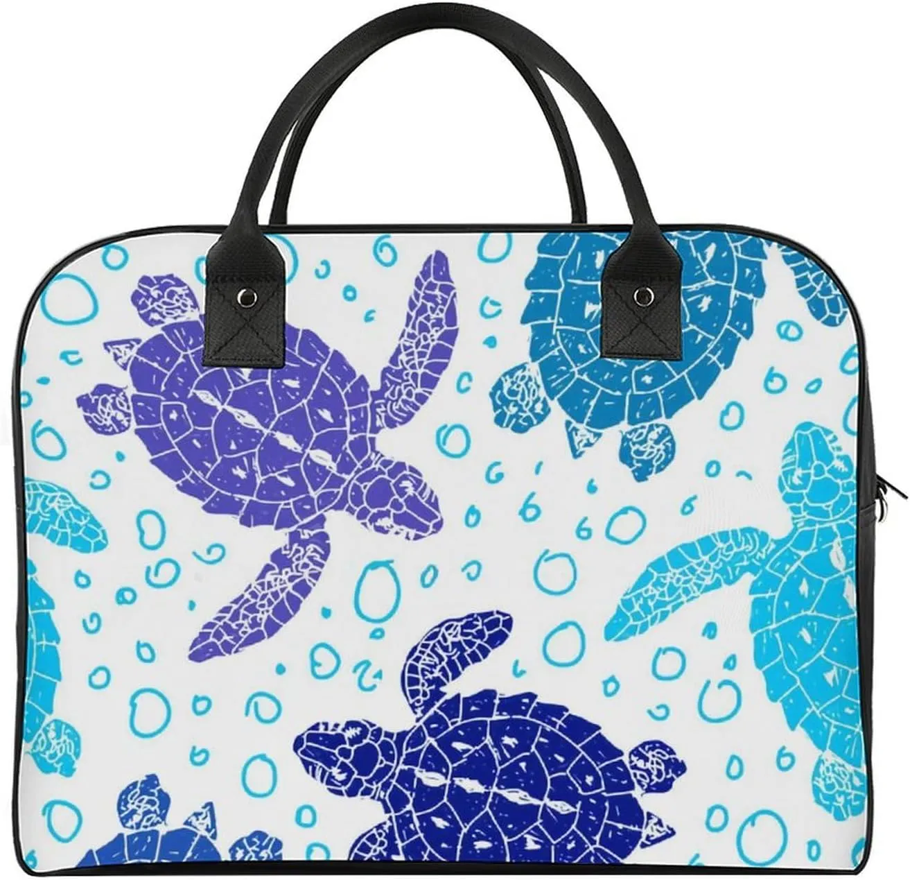 Yellow Classic Rubber Duck Fashionable Large Capacity Travel Handbag Unisex
