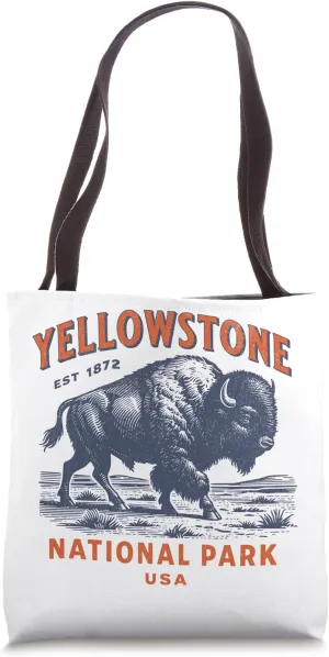 Yellowstone National Park Tote Bag