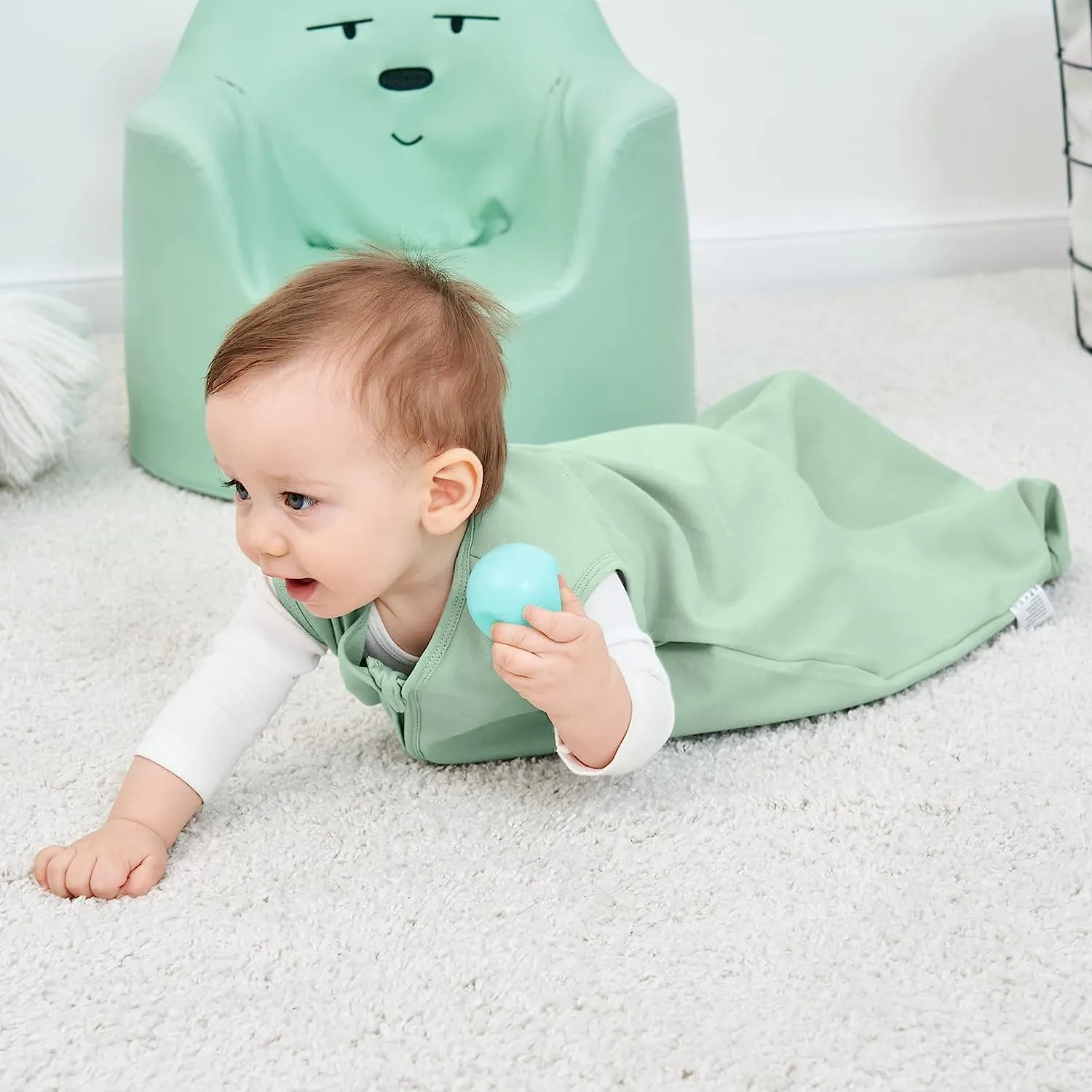 Yoofoss Baby Sleep Sack 18-24 Months Baby Wearable Blanket 100% Organic Cotton 2-Way Zipper TOG 0.5 Toddler Sleeping Sack Lightweight