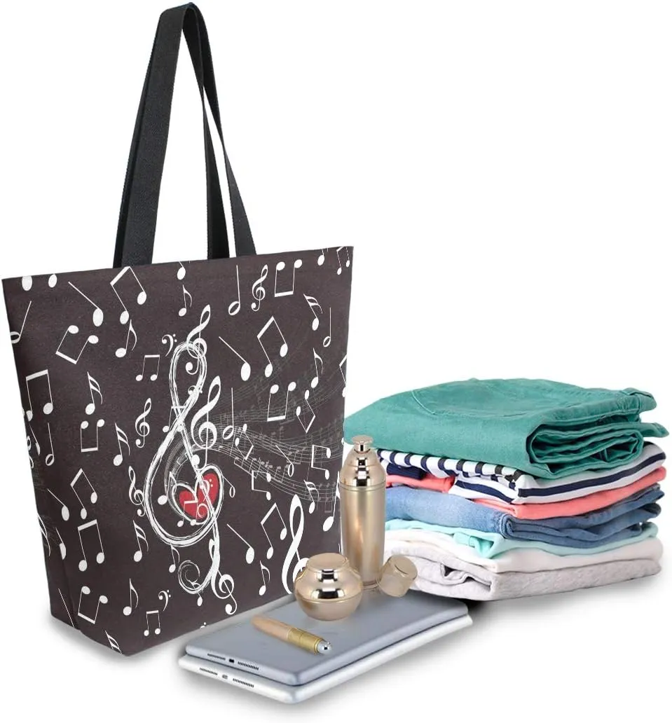 ZZKKO Japanese Cherry Canvas Tote Grocery Bag Shoulder Casual Book Bag