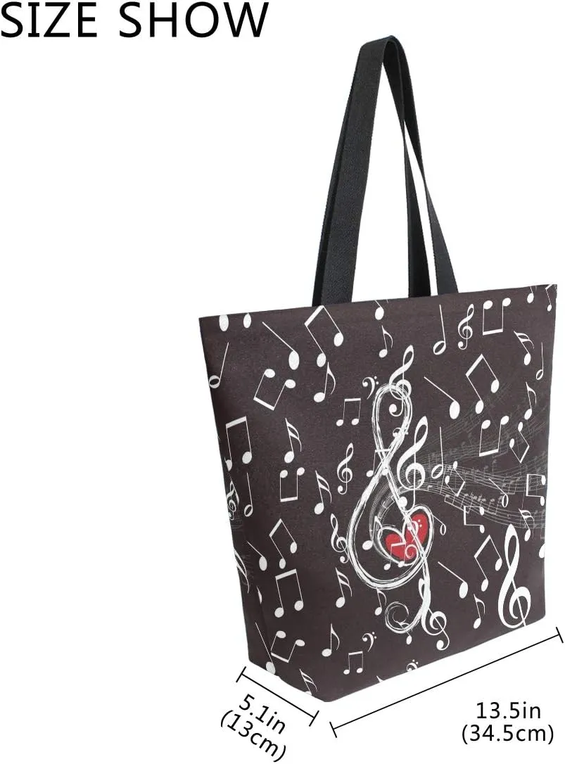 ZZKKO Japanese Cherry Canvas Tote Grocery Bag Shoulder Casual Book Bag