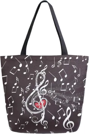 ZZKKO Japanese Cherry Canvas Tote Grocery Bag Shoulder Casual Book Bag